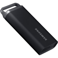 Samsung T5 EVO 2TB USB 3.2 Gen 1 Portable External SSD, Up to 460 MB/s Data Transfer Rate, Rubber Skin Design, AES 256-Bit Hardware Encryption, Integrated Hook - Black | MU-PH2T0S/WW