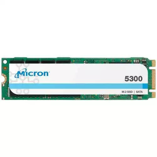 Micron MTFDDAV480TDS-1AW1ZABYY 5300 PRO Series 480GB Triple-Level Cell SATA 6Gb/s 3D NAND M.2 2280 Solid State Drive