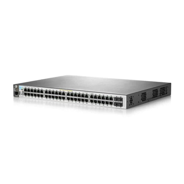 HP J9772A - HP Aruba 2530-48G 48-Port PoE Switch (48x1G BASE-T PoE,4xSFP) with Integrated PSU
