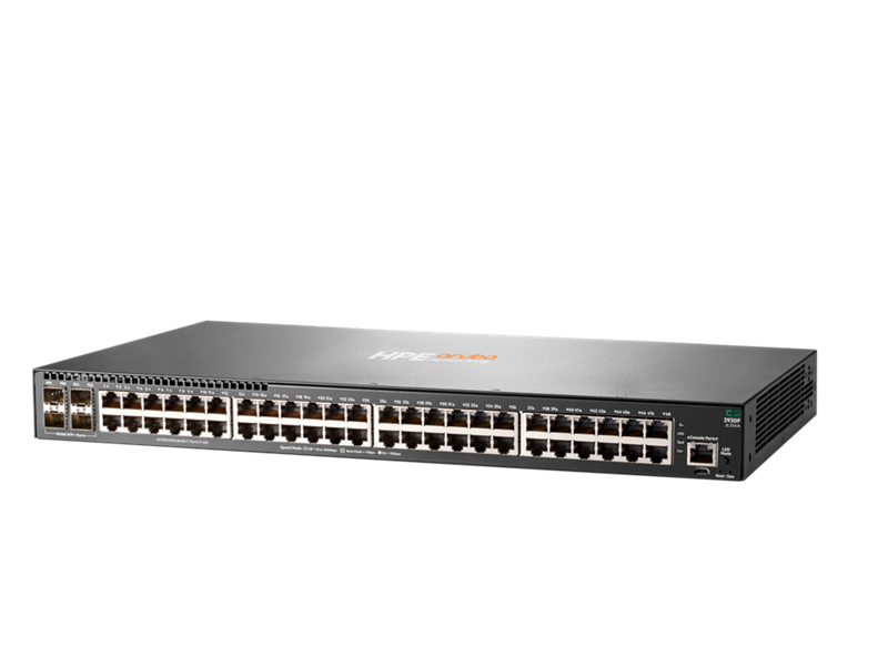 HPE Aruba Networking 2930F 48G 4SFP+ Switch Aruba 2930F Image may differ from actual product HPE Aruba Networking 2930F 48G 4SFP+ Switch HPE Aruba Networking 2930F 48G 4SFP+ Switch Aruba 2930F HPE Aruba Networking 2930F 48G 4SFP+ Switch