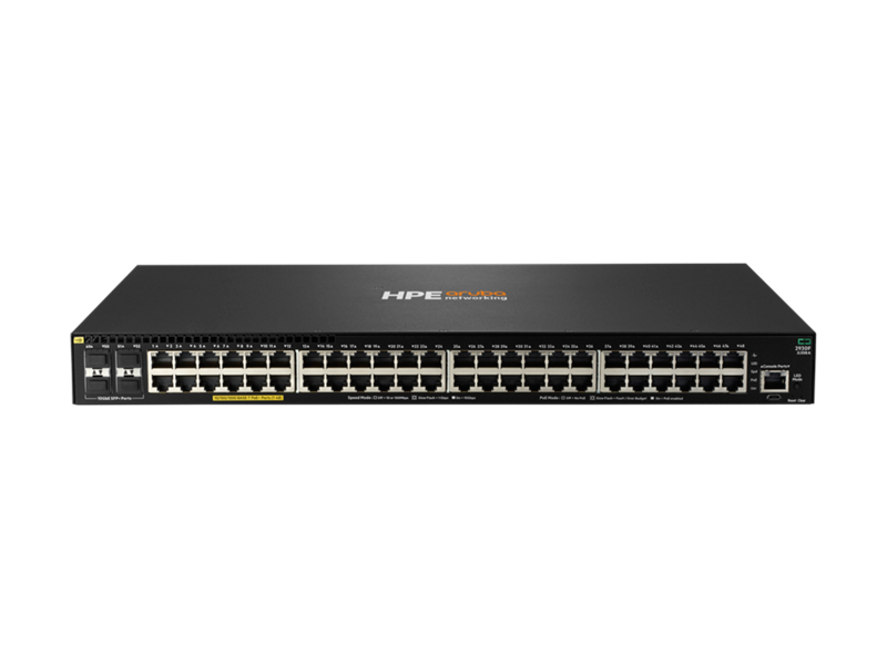 HPE Aruba Networking 2930F 48G PoE+ 4SFP+ 740W Switch