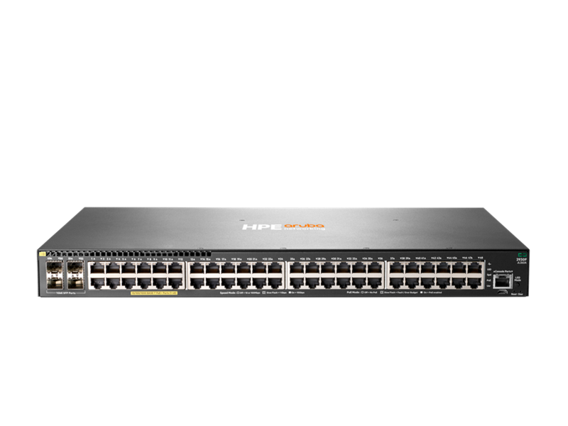 HPE Aruba Networking 2930F 48G PoE+ 4SFP Switch