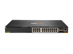 HPE Aruba Networking CX 6300M 24‑port HPE Smart Rate 1/2.5/5GbE Class 6 PoE and 4‑port SFP56 Switch