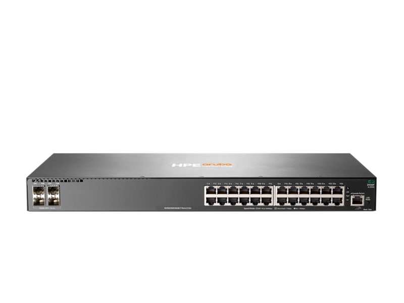 HPE Aruba Networking 2930F 24G 4SFP Switch