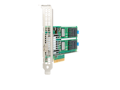 HPE NS204i-p Gen10+ Boot Device, half height Image may differ from actual product HPE NS204i-p Gen10+ Boot Device, full height HPE NS204i-p Gen10+ Boot Device, half height HPE NS204i‑p x2 Lanes NVMe PCIe3 x8 OS Boot Device