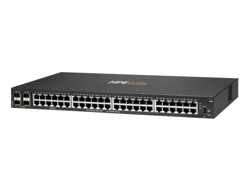 HPE Aruba Networking CX 6100 48G 4SFP+ Switch