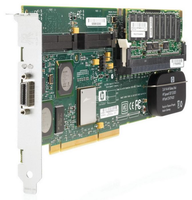 HP Smart Array P600 PCI-X 8-Channel 64-Bit SAS RAID Controller Card with 256MB Battery Backed Write Cache (BBWC)