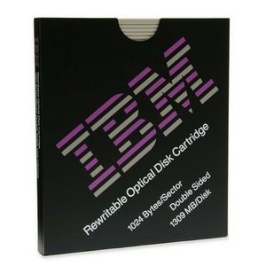 IBM 5.25 Magneto Optical Media - Rewritable - 1.3GB - 5.25 - 2x