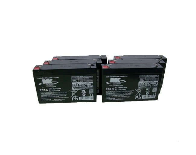 Eaton 6V 7Ah Valve-Regulated Lead Acid (VRLA) UPS Battery