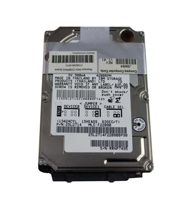 Buy 136246 001 Compaq 6.4GB IDE 2.5 inch Hard Drive for Armada