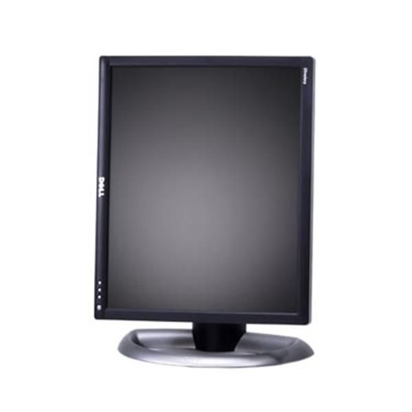 Dell 19-inch (1280x1024) TFT Flat Panel Display 0.29mm DVI VGA (HD-15) Silver on Black