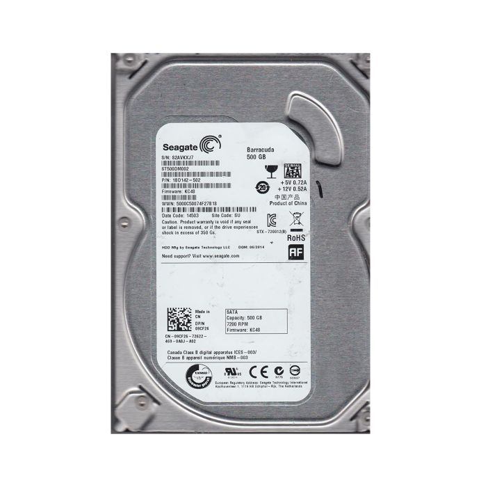 Seagate 500GB 7200RPM SATA 6Gb/s 3.5-inch Hard Drive