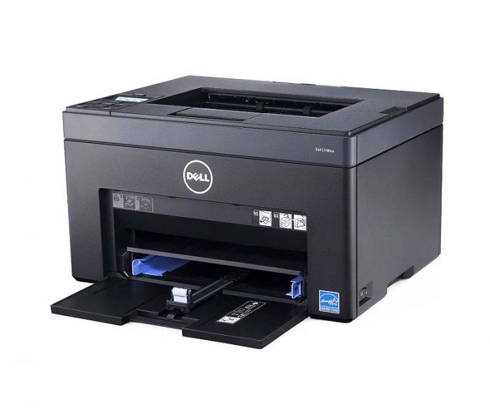 Dell C1760NW 160-Sheets Tray 600 x 600 dpi 10/100 BASE-T Ethernet Port Color/Laser Wireless Printer
