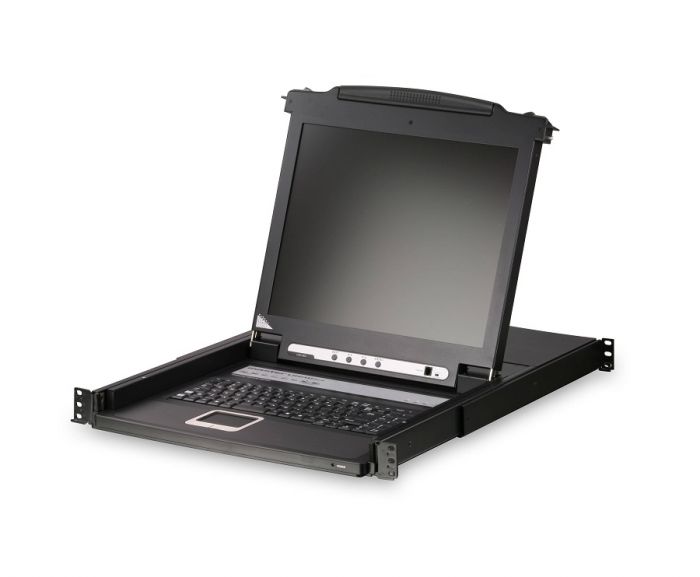 IBM 17-inch 1U Flat Panel Monitor Console Kit 1723-1UX (with U.S. Travel Keyboard)