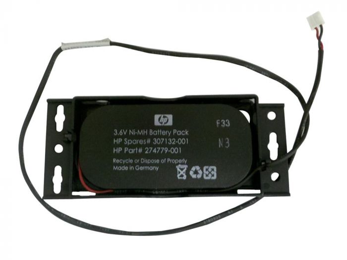 HP 3.6v Nimh 500mah Battery for Smart Array 641/642 6400 P600 and E200 Controller