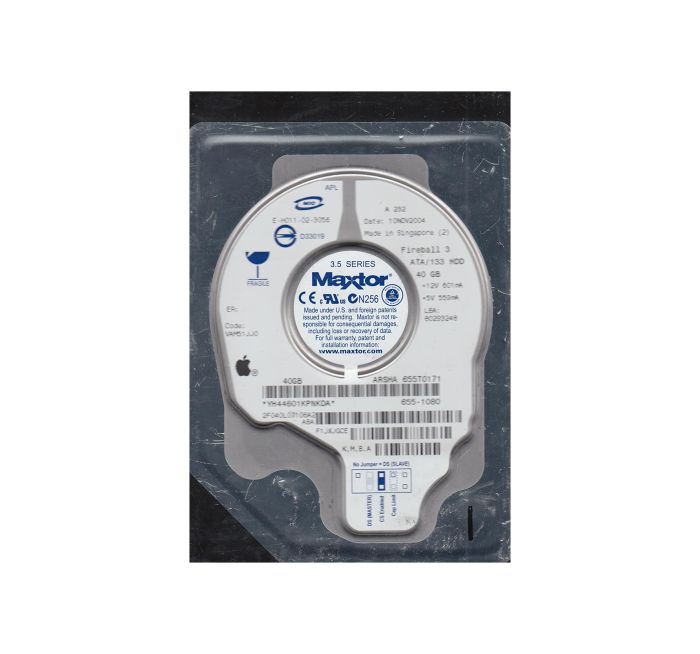 Maxtor 40GB 5400RPM ATA-133 3.5-inch Hard Drive