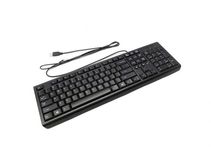 Dell PS2 Multimedia Black Silver Keyboard