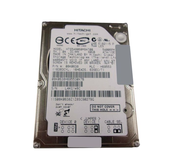 Compaq 60GB 5400RPM ATA-100 2.5-inch Hard Drive