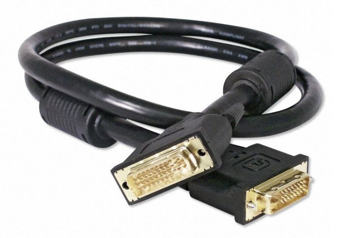 HP LFH / DMS-59 to Dual DVI Y-Splitter Cable