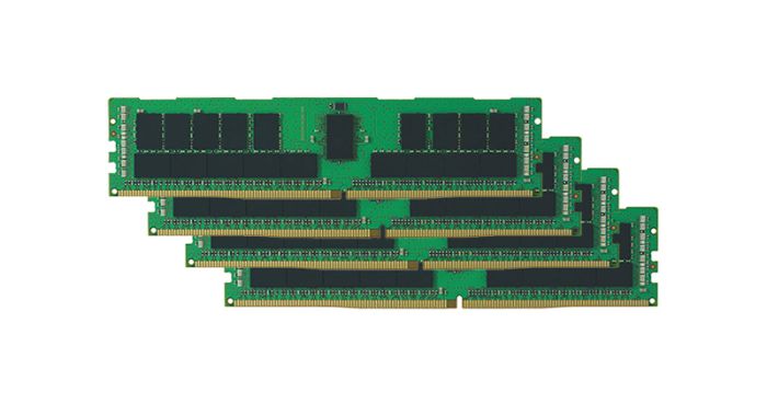 Dell 256GB Kit (4X64GB) DDR4-2933MHz PC4-23400 ECC Registered CL21 288-Pin RDIMM 1.2V Dual-Rank Memory