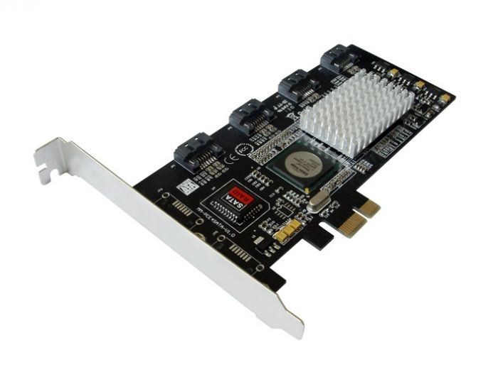 HP 4-Channel 64-bit 66MHz PCI SATA RAID Controller Only with Low Profile Bracket