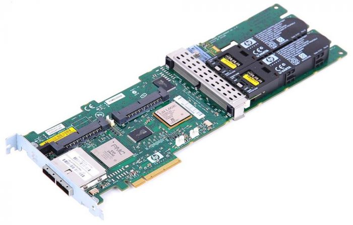 HP Smart Array P800 16-Port PCI-Express X8 SAS RAID Controller with 512MB Cache (with Standard Bracket)