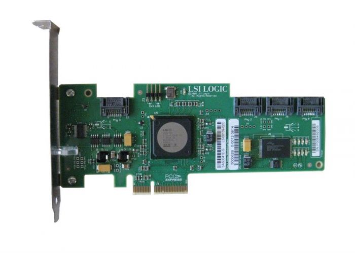 HP PCI Express Quad-Port SAS/SATA 3GB/s RAID Controller Host Bus Adapter