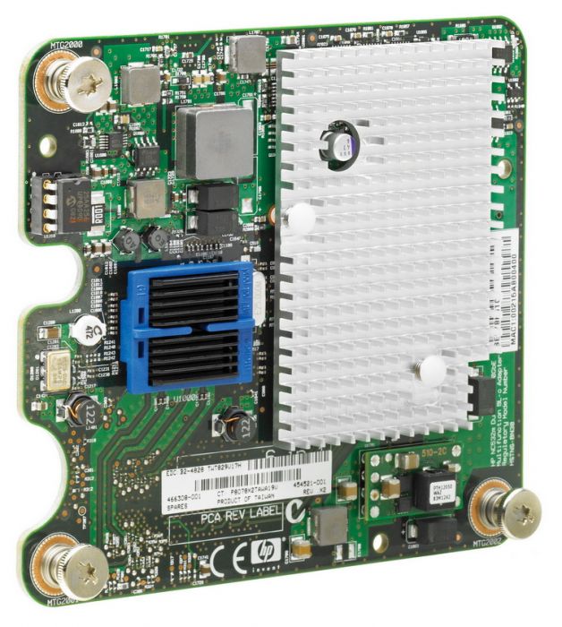 HP NC532M PCI-Express Dual Port Flex-10 10GbE Mezzanine Gigabit Ethernet Server Adapter for HP ProLiant c-Class BladeSystem