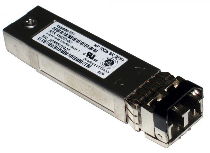 HP 850nm 300m 10GBase-SR Multi-mode Fiber Duplex LC Connector SFP+ Transceiver Module