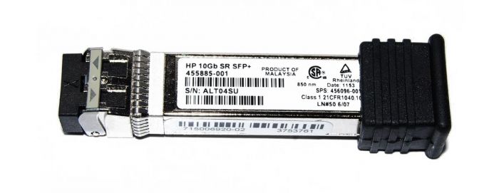 HP 10Gb/s 10GBase-SR 300m 850nm Multi-Mode SFP+ Transceiver Module