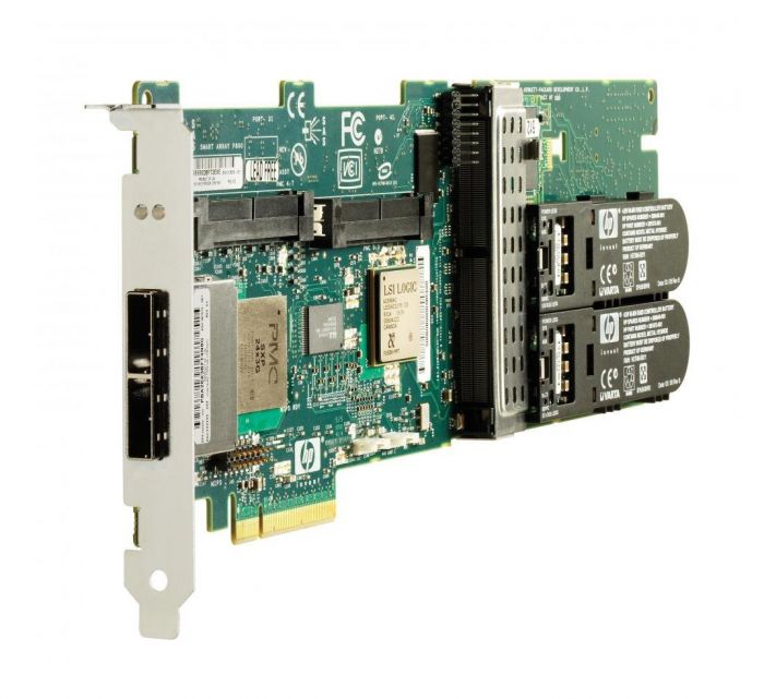 HP Smart Array P411 PCI-Express x8 512MB BBWC (Battery Backed Write Cache) Serial Attached SCSI (SAS) 300MBps RAID Storage Controller Card