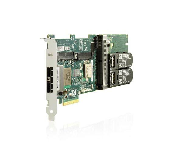 HP Smart Array P411 PCI-Express x8 Serial Attached SCSI (SAS) 300Mb/s RAID Storage Controller Card