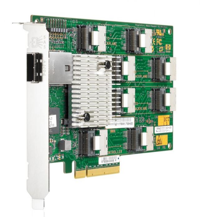 HP 1-Port 3GB/s 24-Bay SAS Expander Storage RAID Contoller Card