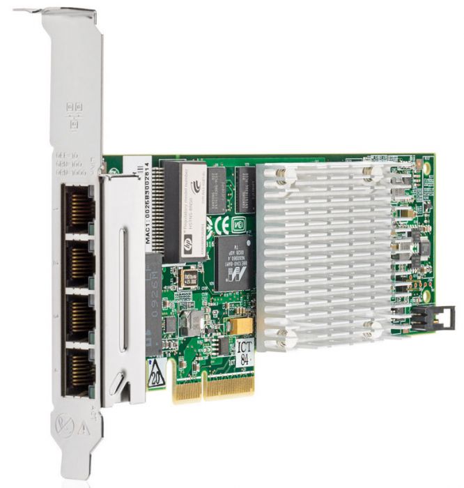 HP NC375T Quad Port PCI Express Gigabit Ethernet Server Adapter