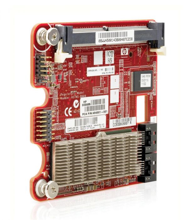 HP Smart Array P712M/Zero Memory PCI-Express x8 Dual Port 6GB/s Mezzanine SAS RAID Controller Card