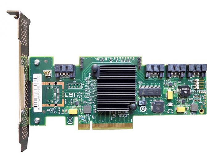 HP LSI 9212-4I 4-Port PCI Express x8 SAS 6Gb/s RAID Host Bus Adapter