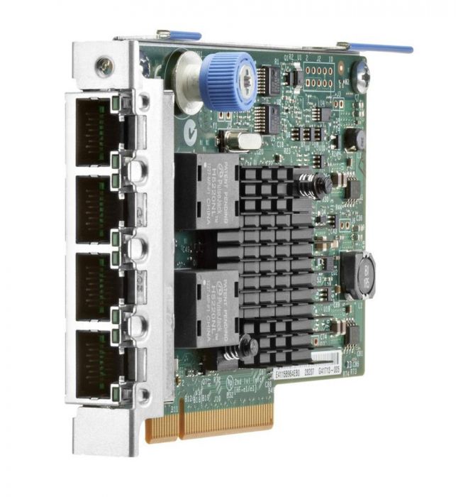 HP 1GB/s 4-Port PCI-Express 2.1 x4 366FLR FIO Gigabit Ethernet Network Adapter