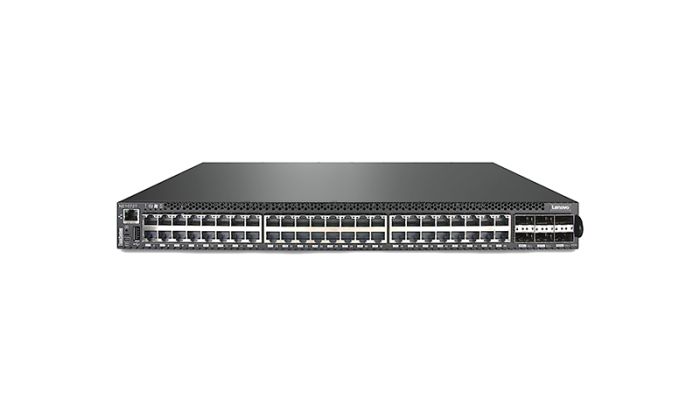 Lenovo ThinkSystem NE1072T RackSwitch (Front to Rear) Managed 48-Ports 10GBase-T with 6-Ports QSFP+ Layer 3 Switch