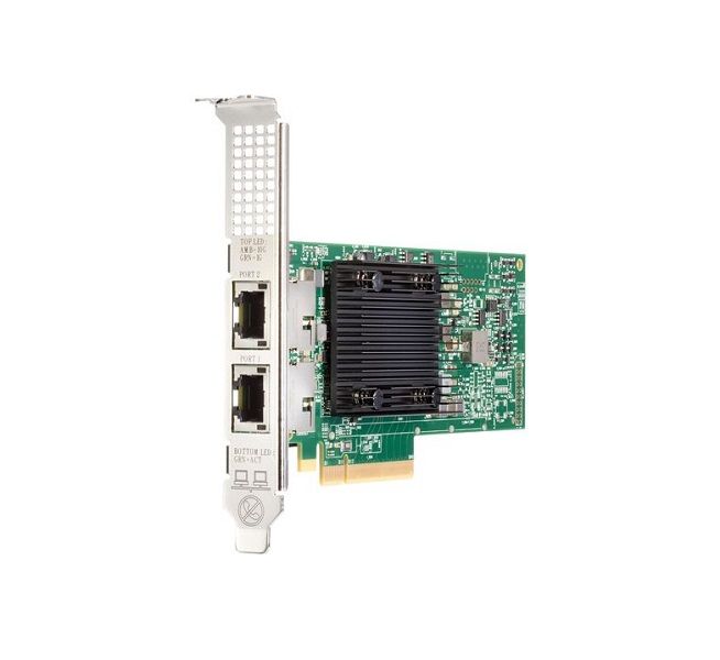 HP 535T Dual Port RJ-45 10GB PCI Express 3.0 x8 Ethernet Adapter