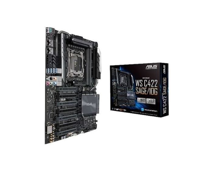Asus WS C422 SAGE/10G Workstation Motherboard Intel C422 Chipset Socket R4 LGA-2066