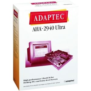 Adaptec AHA-2940 Ultra SCSI Controller - 20MBps - 1 x 50-pin HD-50 Ultra SCSI - SCSI External 1 x 50-pin IDC Ultra SCSI - SCSI Internal