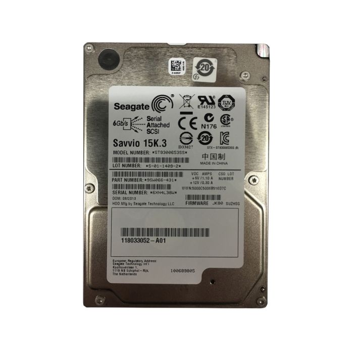 Seagate 300GB 15000RPM SAS 6Gb/s 2.5-inch Hard Drive