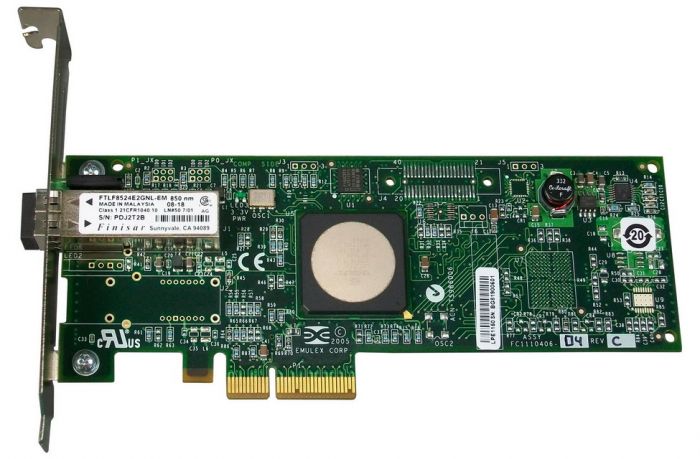 HP StorageWorks FC2142SR 4GB PCI-Express x4 Fibre Channel Single-Port Host Bus Adapter