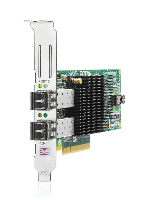 HP StorageWorks 82E Dual-Port Fibre Channel 8Gb/s Short Wave PCI-Express Host Bus Adapter