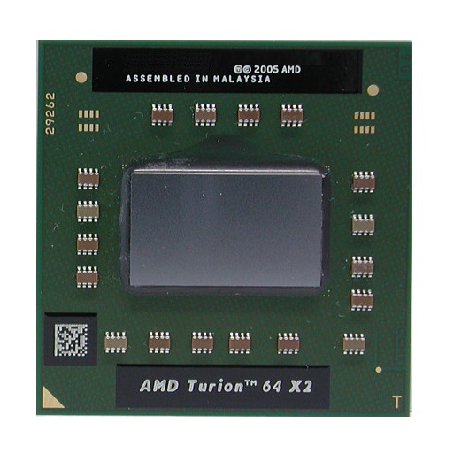 AMD Turion 64 X2 TL-64 Dual Core 2.2GHz 1MB L2 Cache Socket S1 90nm 35w Mobile Processor Only
