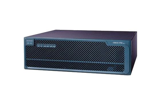 Cisco 3745 Multiservice Access Router 2 x AIM3 x WIC4 x Network Module2 x HDSM3 x CompactFlash (CF) Card 2 x 10/100Base-TX Network LAN