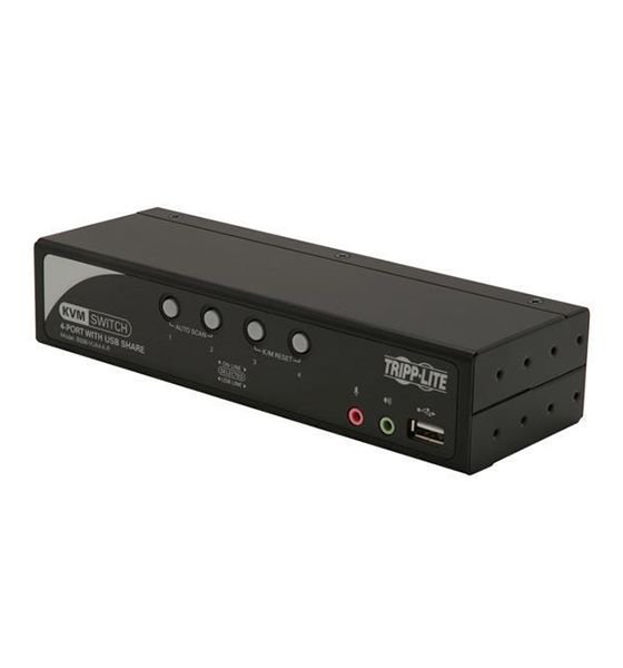 Tripp-Lite 4-Port KVM Audio Switch