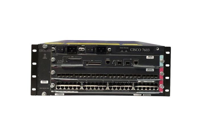 Cisco 7603 Router Chassis 3 x Expansion Slot