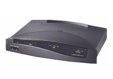 Cisco 827 1 x 10Base-T LAN 1 x ADSL WAN Router