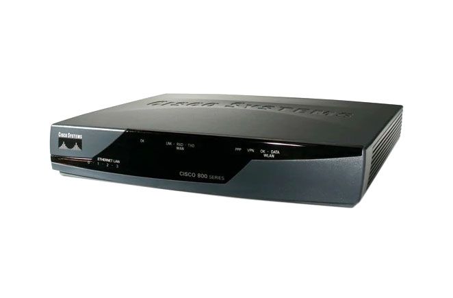 Cisco 836 ADSL over ISDN Broadband Router 4 x 10/100Base-TX LAN 1 x ADSLoISDN WAN DSL Router